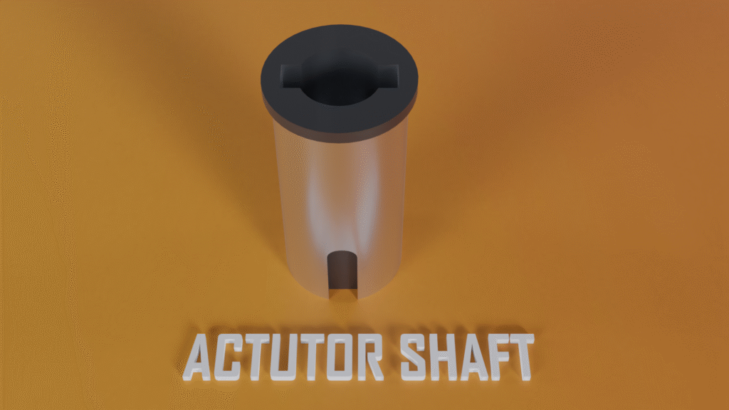 actuator shaft